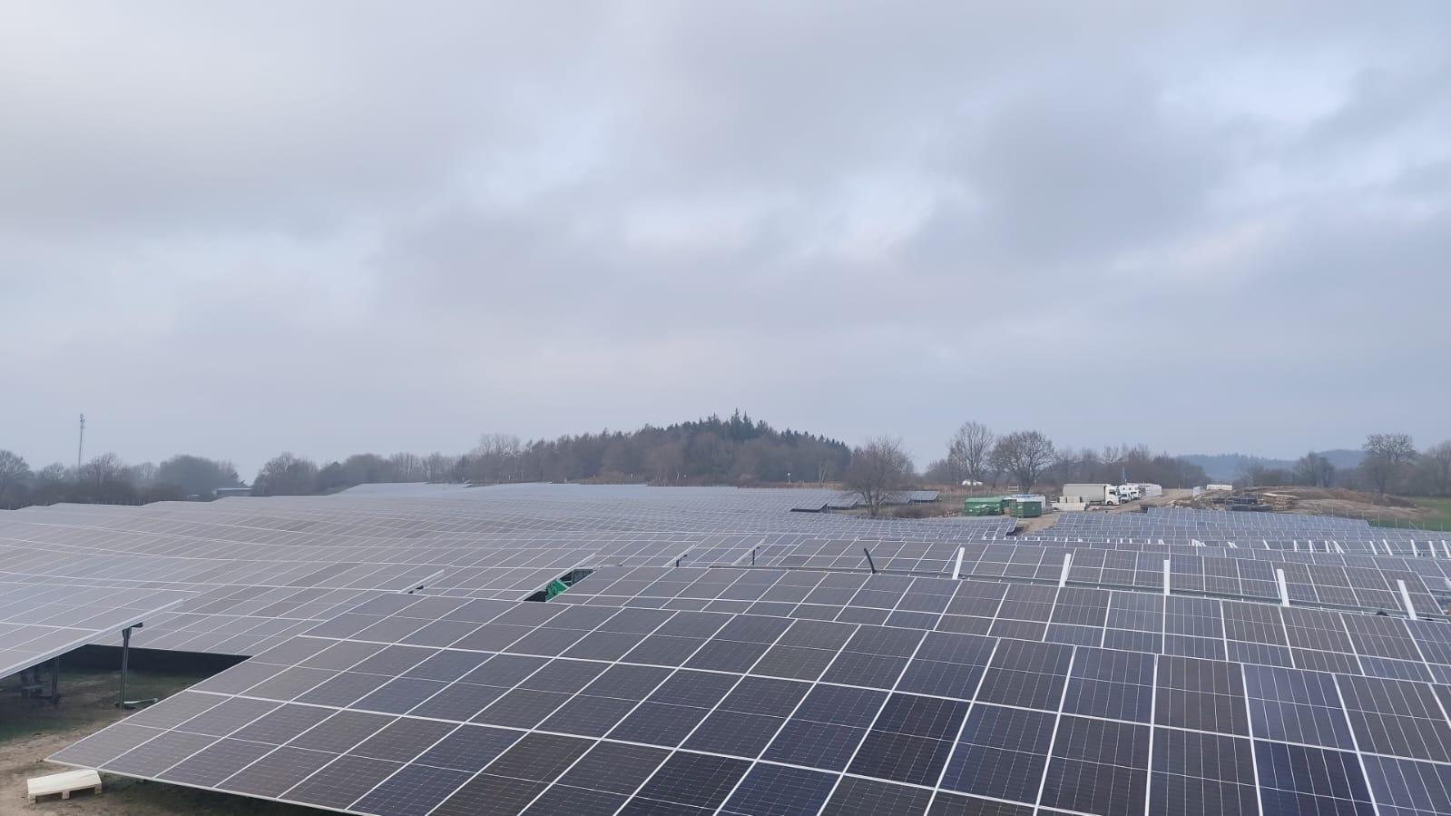 Solar farm Belgium 8.6 MW