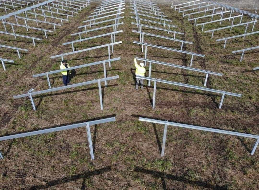 Metal structure installation